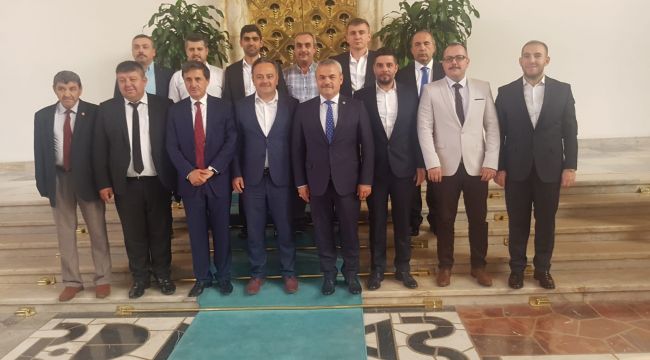 AK Parti İl Yönetiminden milletvekillerine hayırlı olsun ziyareti