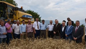 Anıza Direk Ekim Makinesi ile hububat ekimi yapıldı