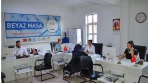 'Beyaz Masa' vatandaşlar tarafından ilgi görüyor