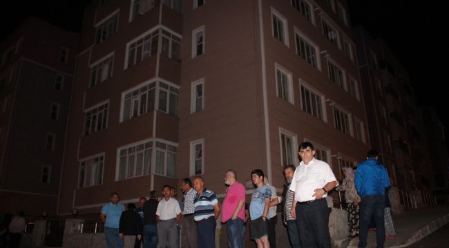 Elektriksiz kalan onlarca kişi mağdur oldu