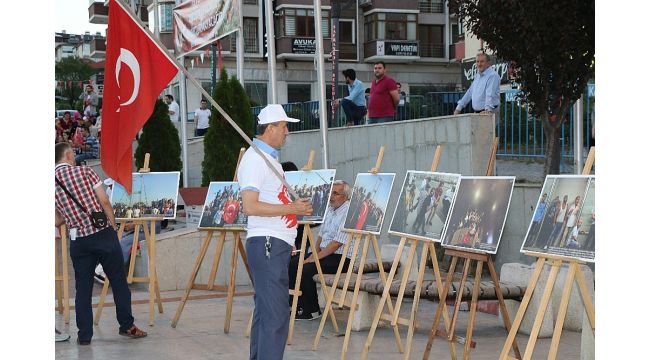 İHA'nın 15 Temmuz sergisi Safranbolu'da ilgiyle karşılandı