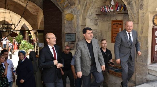 İstanbul Valisi Vasip Şahin İlimizi ziyaret etti.