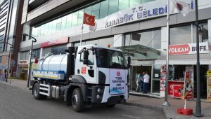 Karabük Belediyesi araç filosuna yenisini ekledi
