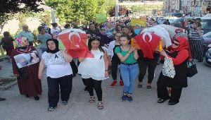Karabük'te çocuk istismarı protesto edildi