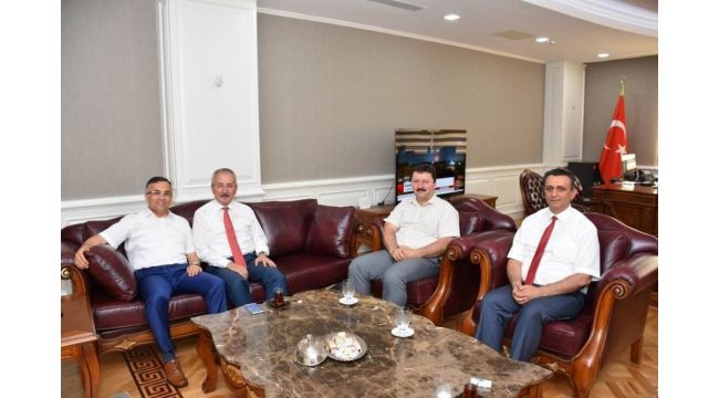 Orman Bölge Müdürü Beşel'den veda ziyareti