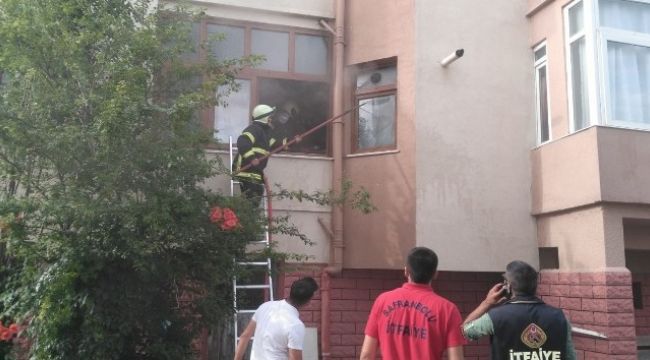 Safranbolu'da ev yangını