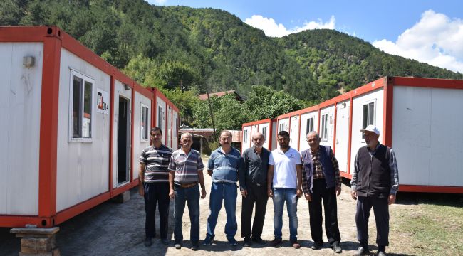 Türk Kızılayı Karabük Şubesi'nden yangınzedelere yardım
