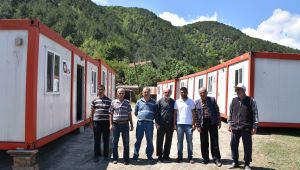 Türk Kızılayı Karabük Şubesi'nden yangınzedelere yardım