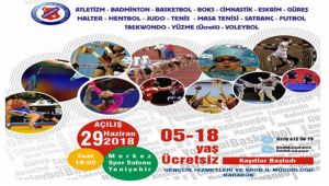 Yaz spor okulları kayıtları devam ediyor