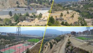 Kanyon Park Spor Vadisi Projesinde Çalışmalar Devam Ediyor