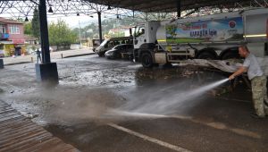 Karabük Belediyesi çevre temizliğine devam ediyor