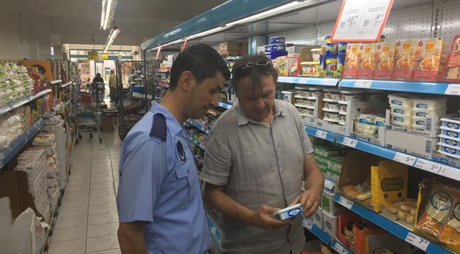 Zabıta ekipleri market ve bakkalları denetledi