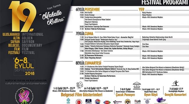 Festivale Özel Gençlik Konseri