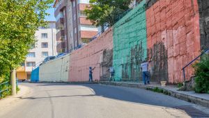 Karabük'te duvarlar rengarenk oluyor