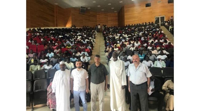Karabük Üniversitesi'nde 500 Çadlı öğrenciye eğitim