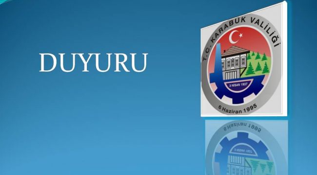 Karabük Valiliğinden yapılan duyuruda; 7 saat elektrik kesintisi yaşanacak