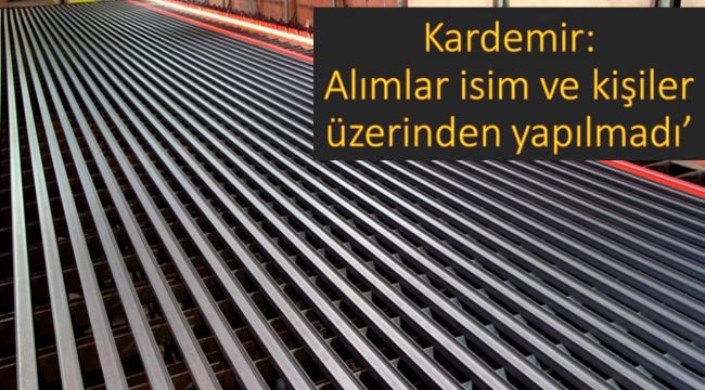 Kardemir'den personel temin açıklaması