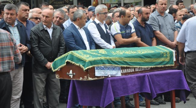 KARDEMİR işçisi son yolcuğuna Yenice'de uğurlandı