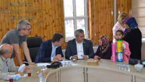 Milletvekili Cumhur Ünal halk günü toplantısına katıldı
