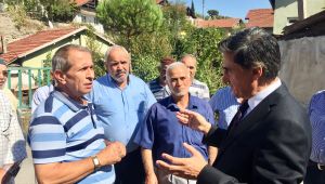 Milletvekili Güneş'ten mahalle ziyareti