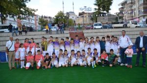 Minikler futbol heyecanını Misak-ı Milli'de yaşadı
