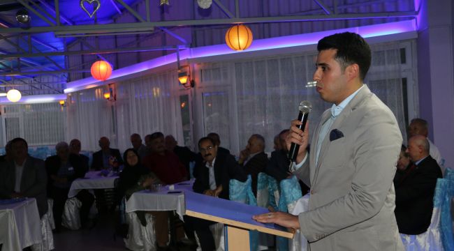 Tayini çıkan Kaymakam Demirel'e veda yemeği yapıldı
