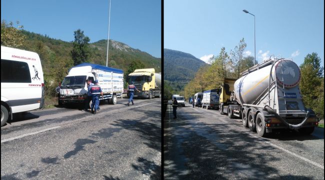Yenice'de zincirleme kaza: 7 yaralı