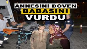 Annesini döven alkollü babasını av tüfeğiyle vurdu