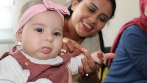 'Hoş Geldin Bebek' projesi ziyaretleri sürüyor