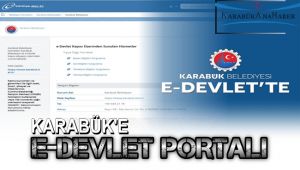 Karabük Belediyesi E-Devlet'te