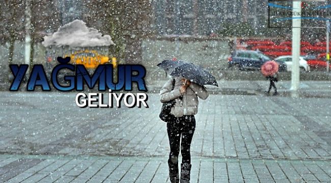 Meteoroloji Genel Müdürlüğün'den kuvvetli yağış uyarısı