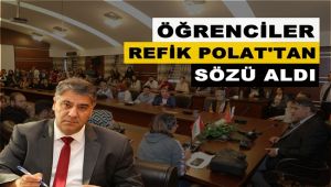 Öğrenciler Rektör Polat'tan formasyon sözünü aldı
