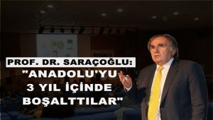 Prof. Dr. Saraçoğlu: