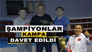 Şampiyonlar kampa davet edildi