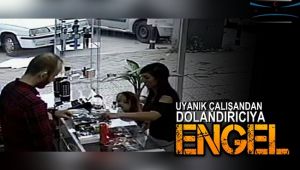 Uyanık çalışan tırnakçılık yöntemi ile dolandırıcılığı engelledi