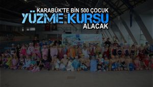 Karabük'te bin 500 çocuk yüzme kursu alacak