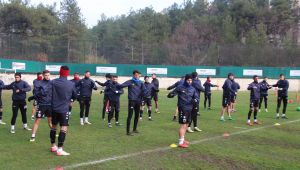 Kardemir Karabükspor'da Gençlerbirliği mesaisi sürüyor
