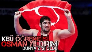Milli Güreşçi Osman Yıldırım dünya 2.'si oldu