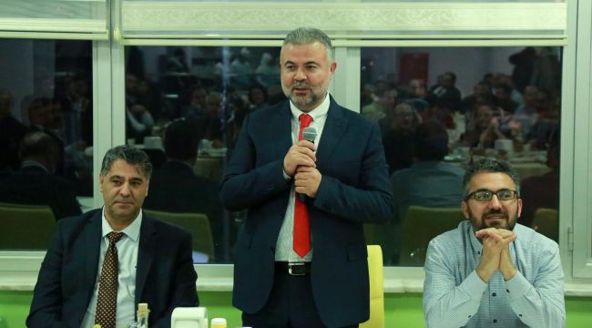 Rektör Şahin'e veda yemeği düzenlendi