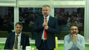 Rektör Şahin'e veda yemeği düzenlendi