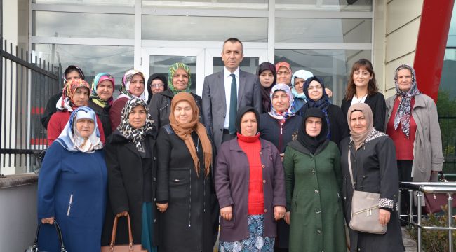 Tarım ve Orman Müdürü Ayvalık kadın çiftçiler ile bir araya geldi