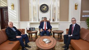 Vali Gürel'e 'hayırlı olsun' ziyaretleri