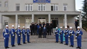 Vali Gürel İl Jandarma Komutanlığının çalışmaları hakkında bilgi aldı