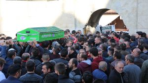 Yanan konakta can veren genç son yolculuğuna uğurlandı