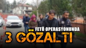 Karabük merkezli 2 ilde FETÖ operasyonunda 3 kişi gözaltına alındı