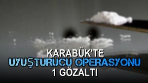 Karabük'te uyuşturucu operasyonu