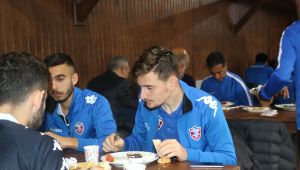 Karabükspor kahvaltıda bir araya geldi