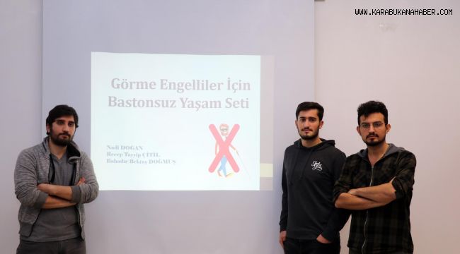 KBÜ öğrencilerinden engelleri kaldıran projeler