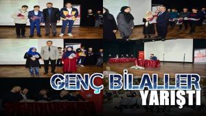 Safranbolu'da Genç Bilaller yarıştı
