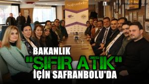 Bakanlık uzmanları 'Sıfır Atık' için Safranbolu'da
